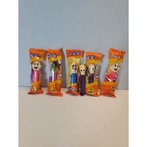 Halloween Vintage Pez lot of 6 witch ghost Dr skull